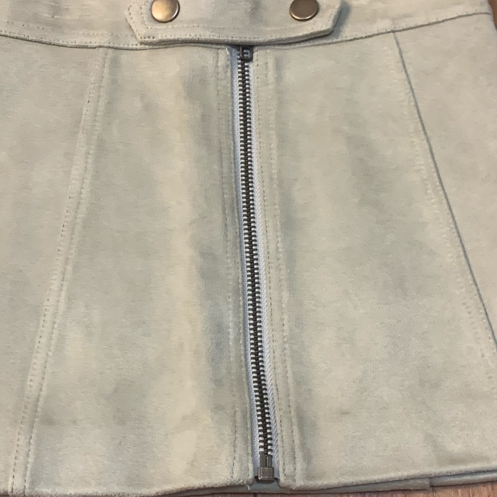 Witchery Girls Faux Suede Mini Skirt - Picture 4 of 8
